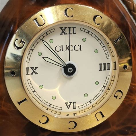 Orologio Gucci da Tavolo/Tasca Sveglia Nuovo 